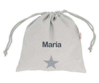 Sac  Collation Personnalisable Piqu toile Gris