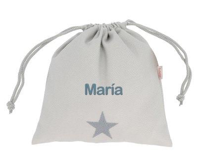 Sac  Collation Personnalisable Piqu toile Gris