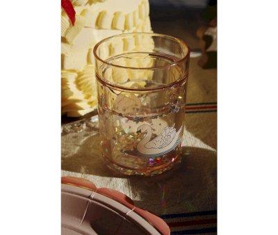 Pack 2 Vasos Glitter Swan