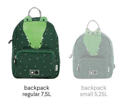 Zaino Trixie Mr.Crocodile Personalizzabile