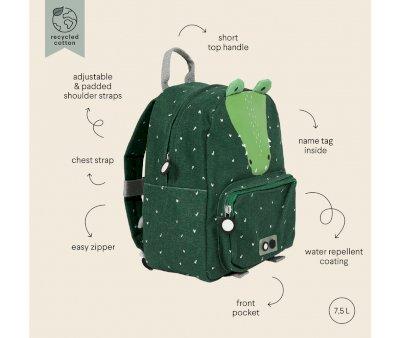 Zaino Trixie Mr.Crocodile Personalizzabile