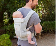 Mochila Portabeb Ergobaby Adapt SoftFlex Mesh Gris Perla