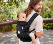 Sac  dos Porte-bb Ergobaby Adapt SoftFlex Mesh Noir