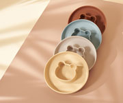 Pack 2 Piatti Gordon Bear Golden Caramel/Oat