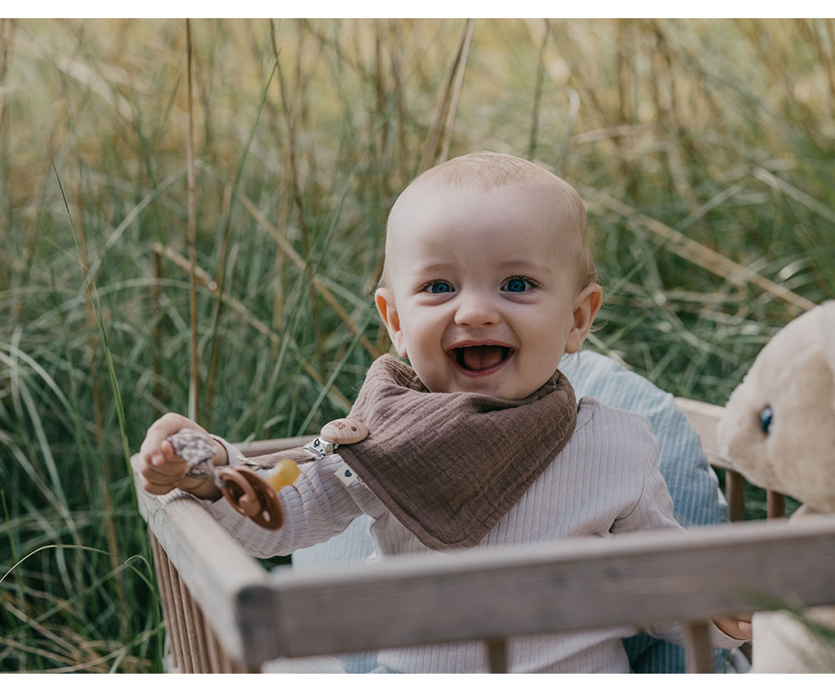 Seca Babinhas BIBS Dark Oak