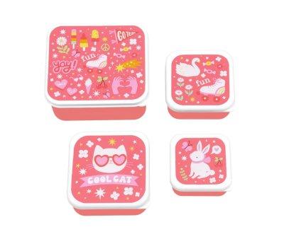 Set 4 lancheiras  FUN