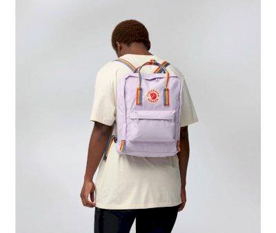 Kanken Rainbow Pastel Lavender Backpack