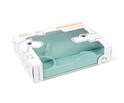 Prato Compartimento Peekaboo Blue