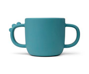 Stoviglie Silicone Peekaboo Blue