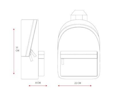 Stitch Simply Kind Children's Backpack Personalised