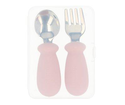 Cubiertos de Aprendizaje Light Pink