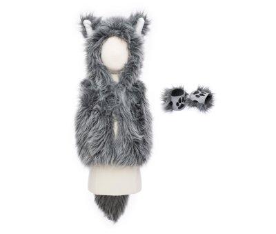 Disfraz Chaleco Big Bad Wolf Vest con Guantes