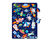 Puzzle avec un cadre spatial de 53 pices