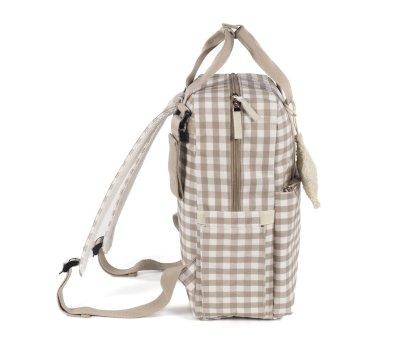 Mochila Maternidade Personalizvel Caetana Sand