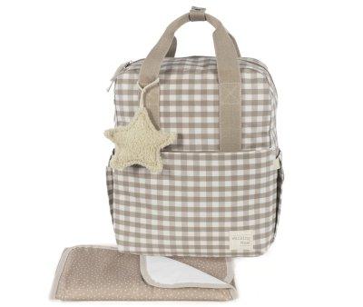 Mochila Maternidade Personalizvel Caetana Sand