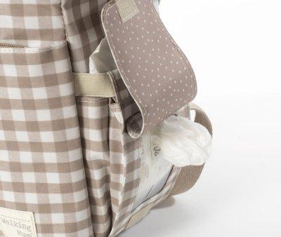 Mochila Maternidade Personalizvel Caetana Sand