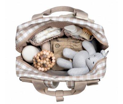 Mochila Maternidade Personalizvel Caetana Sand