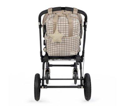 Mochila Maternidade Personalizvel Caetana Sand