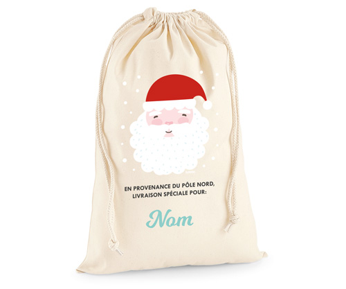 Grand Sac Personnalisable Cadeau Pre Nol