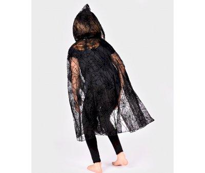 Mantello Ragno Nero 3-8 anni