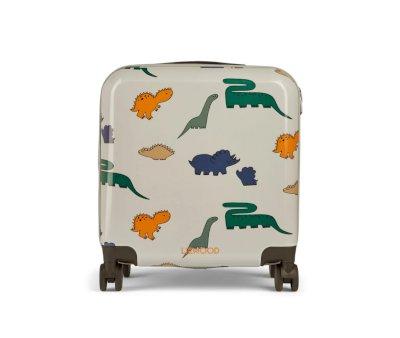 Hollie Dinosaurs/Mist Rigid Cabin Suitcase