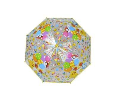 Manual Umbrella for Kids Pokmon Transparent Yellow