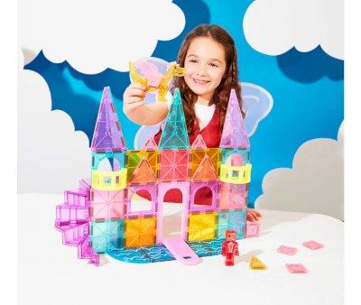 Construction Magna-Tiles Castle DLX + MicroMAGS