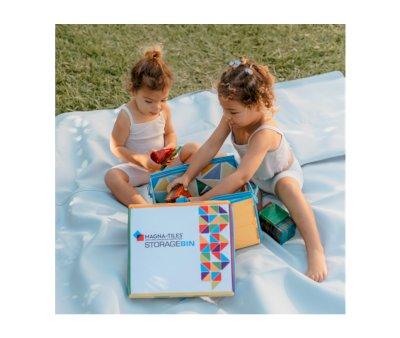 Contenitore Magna-Tiles & Tappeto Gioco