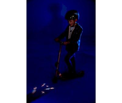 Luz Linterna Proyector Micro Floor Light Cohete para Patinetes