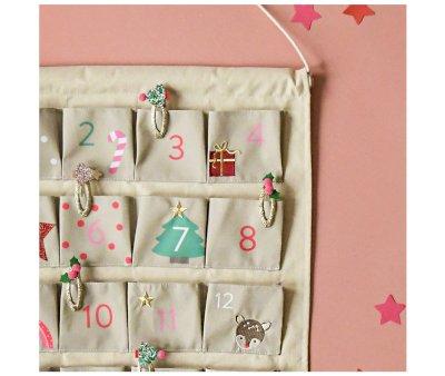 Reusable Jolly Christmas Advent Calendar