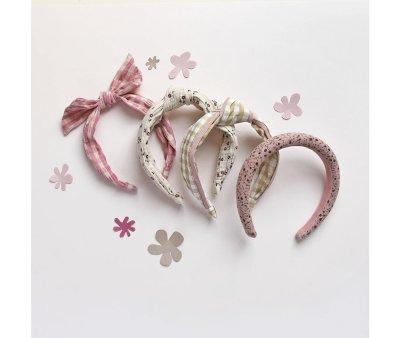 Taylor Gingham Tie Headband