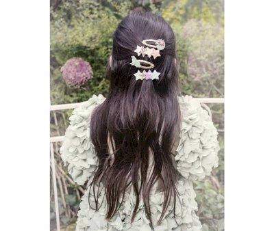 Set 2 Clips de Pelo Rainbow Shimmer Star