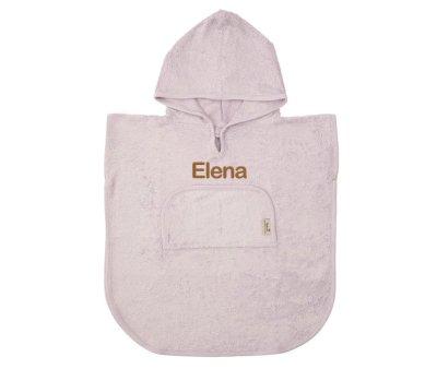 Poncho Timboo Silky Lilac Personalizable