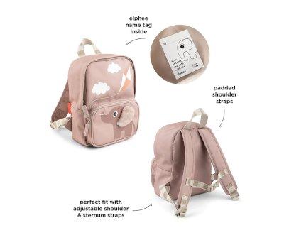 Elphee Powder Personalised Children's Canvas Backpack