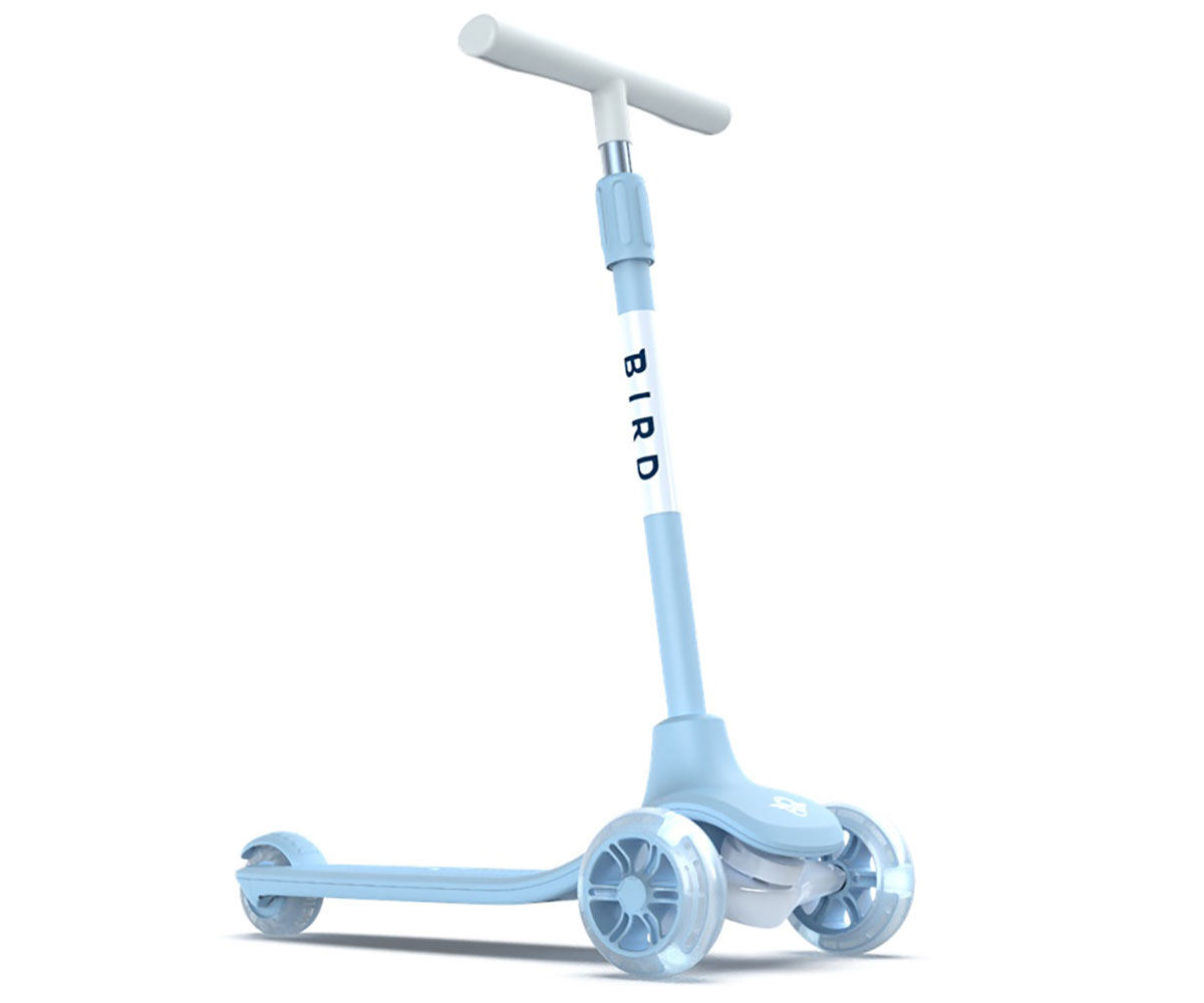 Trottinette Birdie Glow Sky Blue