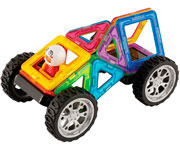 Costruzioni Magnetiche Magformers Veicoli Wow Plus 18 pezzi