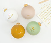 Decora la tua Pallina di Natale Menta