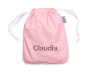 Bolsa Merienda Constelacin Rosa Personalizable