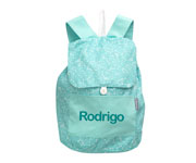 Mochila Pequea Constelacin Menta Personalizada