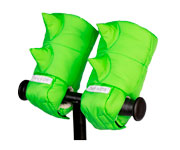 Guanti Bambino Monopattino 7 A.M Dino Lime Green