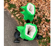 Guanti Bambino Monopattino 7 A.M Dino Lime Green