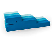 Jouet Multifonction Crocodile Bleu