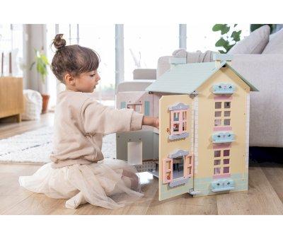 Spring Cottage Dollhouse Furnished