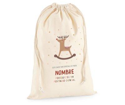 Grand sac personnalisé Rudolph