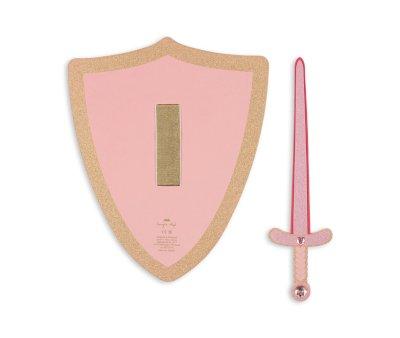 Espada y Escudo Princesa Pink Glitter