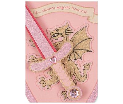 Espada y Escudo Princesa Pink Glitter