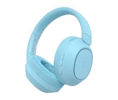 Cuffie Azzurre Wireless Cancellazione Rumore