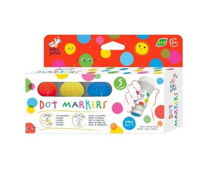 5 Primary Color Dot Markers