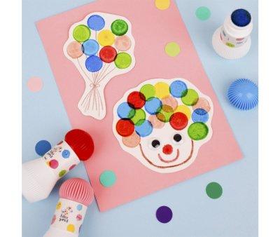 5 Primary Color Dot Markers