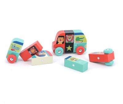 Macchinine Magnetiche Puzzle